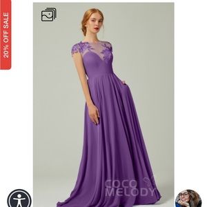 Purple Cocomelody  Dress